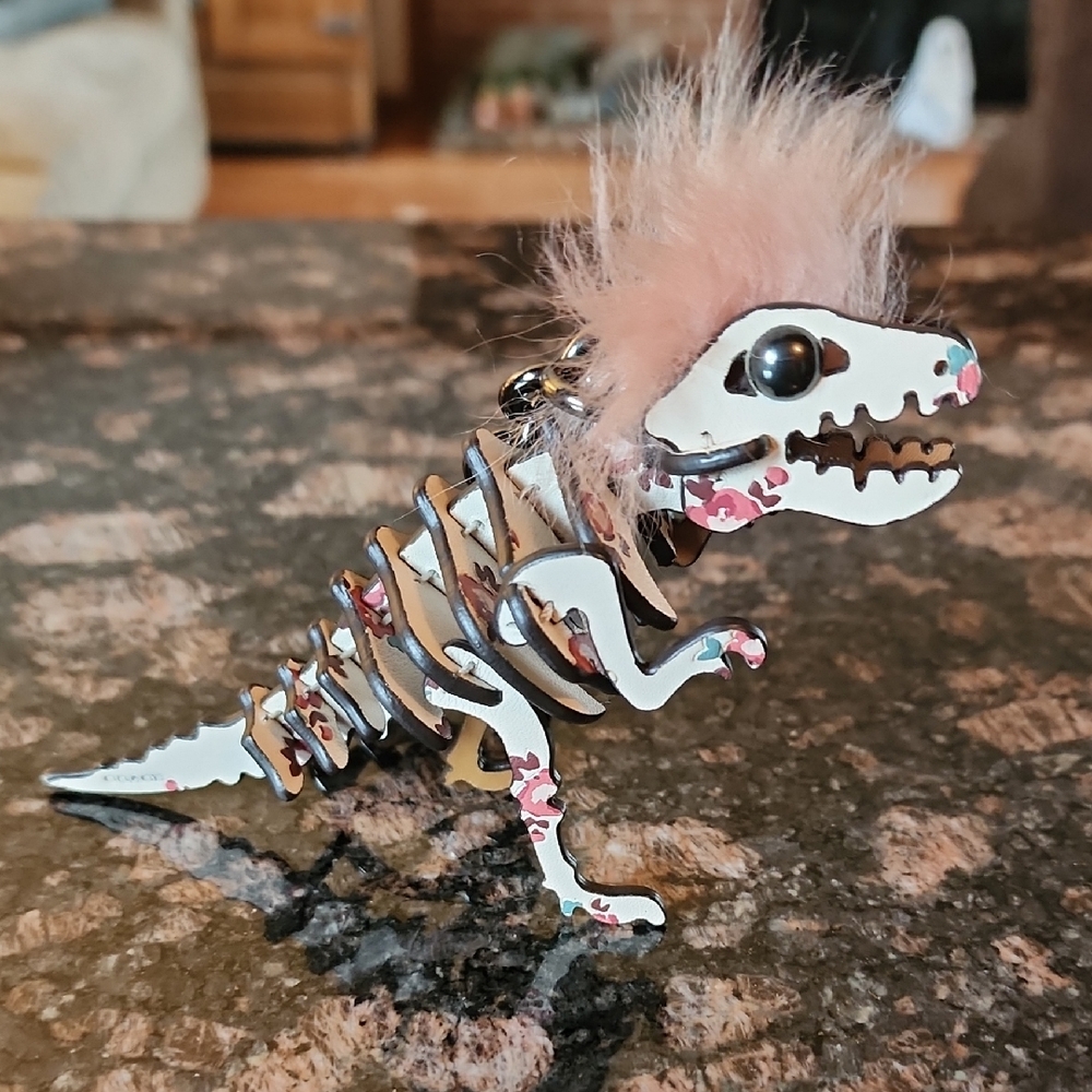 Coach Mohawk Rexy Keychain